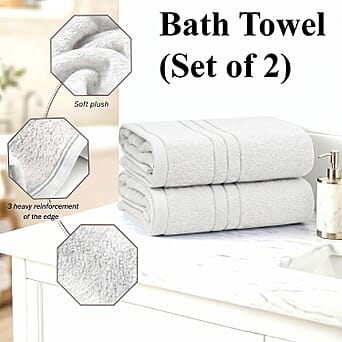 https://tjcuk.sirv.com/Products/83/2/8326088/LIVMORE-Cotton-Solid-Towel-Size-172x1-cm-White-Red_8326088_2.jpg?w=342&h=342