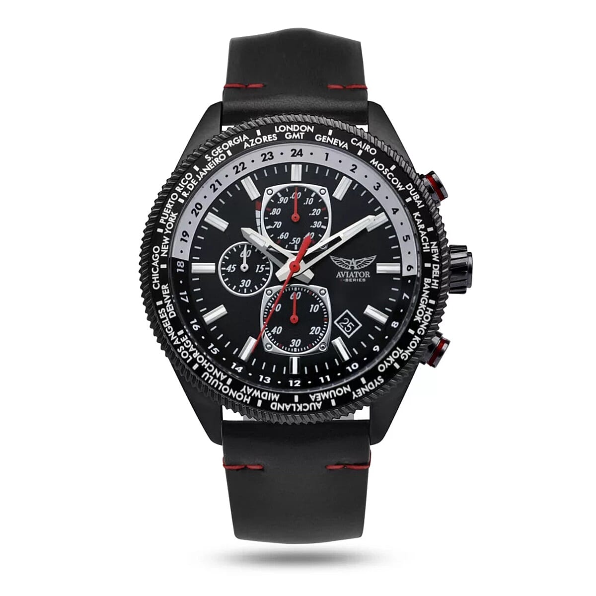 THE-BEST-WATCH-OFFER-2025-Aviator-F-Series-Black-Eagle-Gents-Chronogra