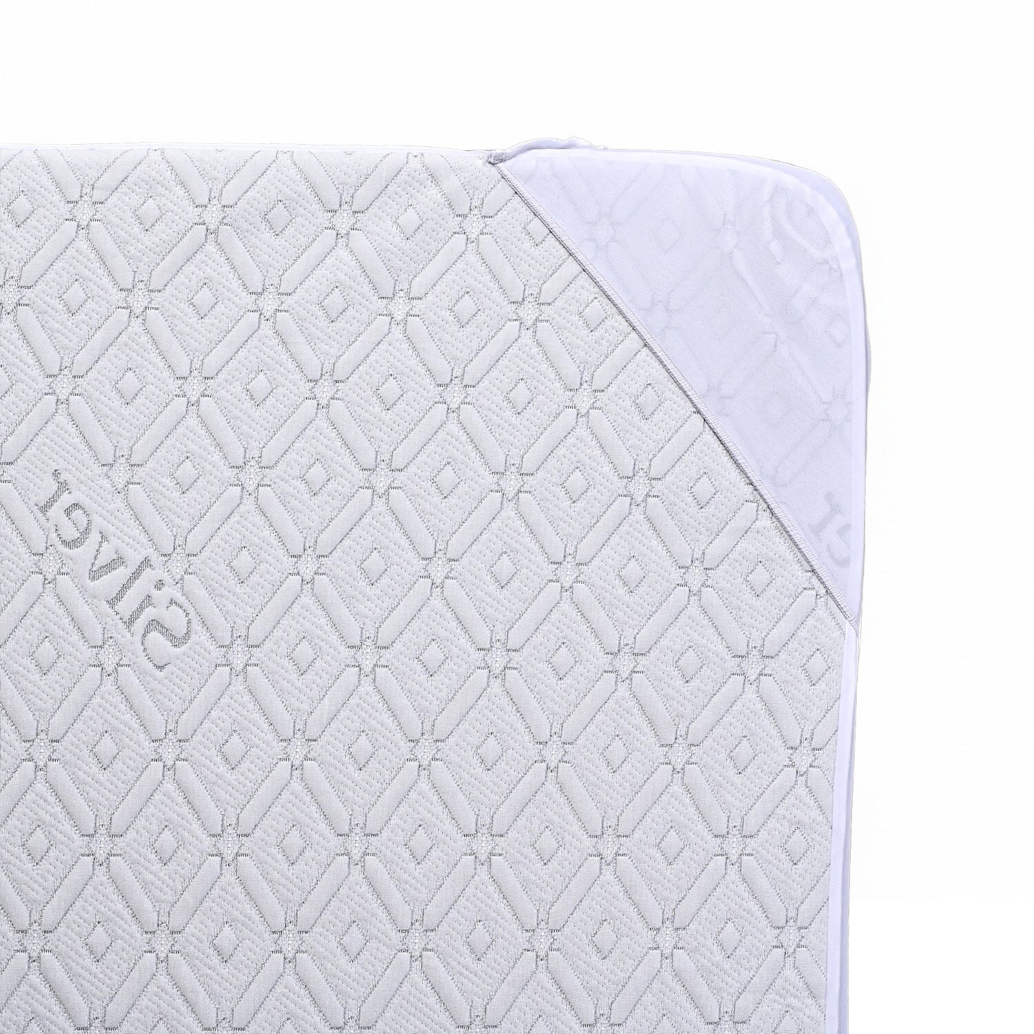 Hush Haven Premium Silver thread Waterproof Mattress Protector 220GSM (King) - White