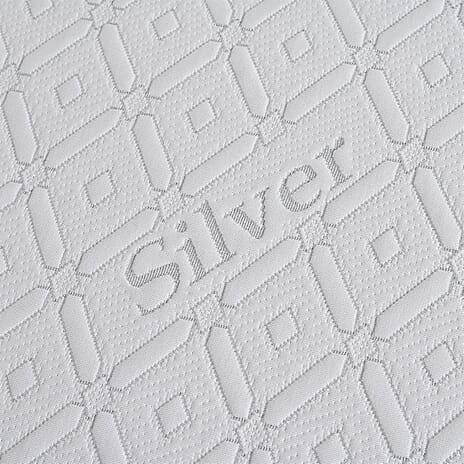 Hush Haven Premium Silver thread Waterproof Mattress Protector 220GSM (King) - White