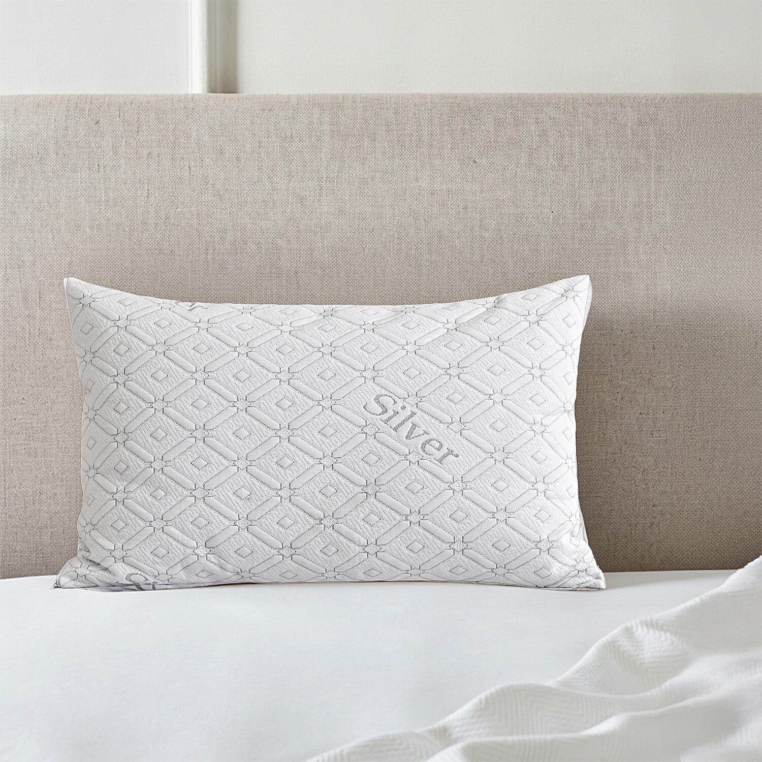 Hush-Haven-Patterned-Pillow-Case-and-Cover-Size-50x1-cm-White-White