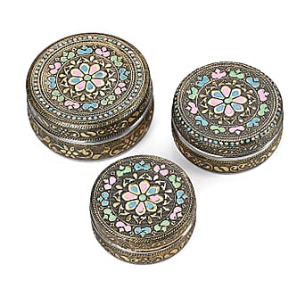 https://tjcuk.sirv.com/Products/83/2/8326628/LIVMORE-Set-of-3-Handcrafted-Floral-Oxidised-Storage-Containers-8cm-to_8326628_3.jpg?w=342&h=342