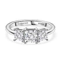 Luxuriant 950 Platinum SGL Certified Lab Grown Diamond (VS-EF) Ring 2.00 Ct,