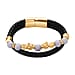 Natural White Jade Beads & Pixiu Charms Bracelet