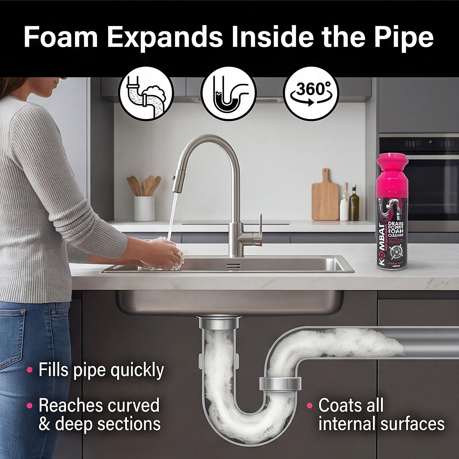 IW Special Multi-Purpose Cleaner (Size - One Size) - Pink & Pink