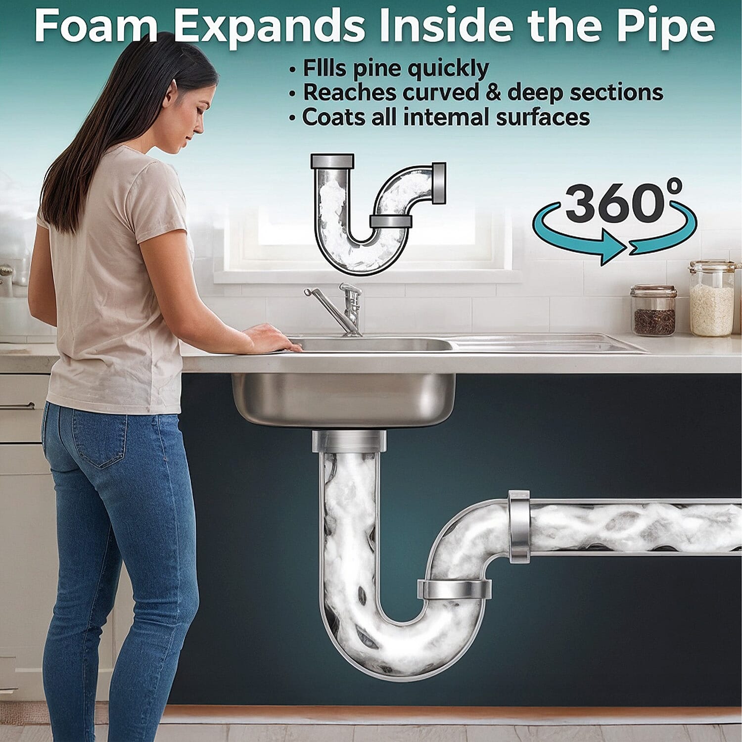 Drain Cleaning Power Form Multi-Purpose Cleaner - Green