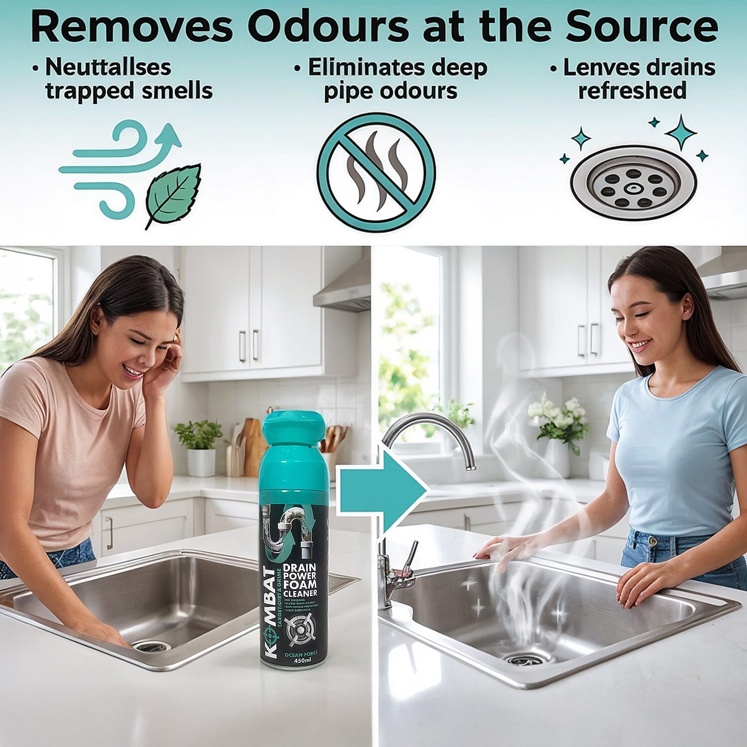 Drain Cleaning Power Form Multi-Purpose Cleaner - Green