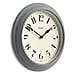 ONE TIME OFFER - Vintage Style Classic Wall Clock (40 cm) - Grey