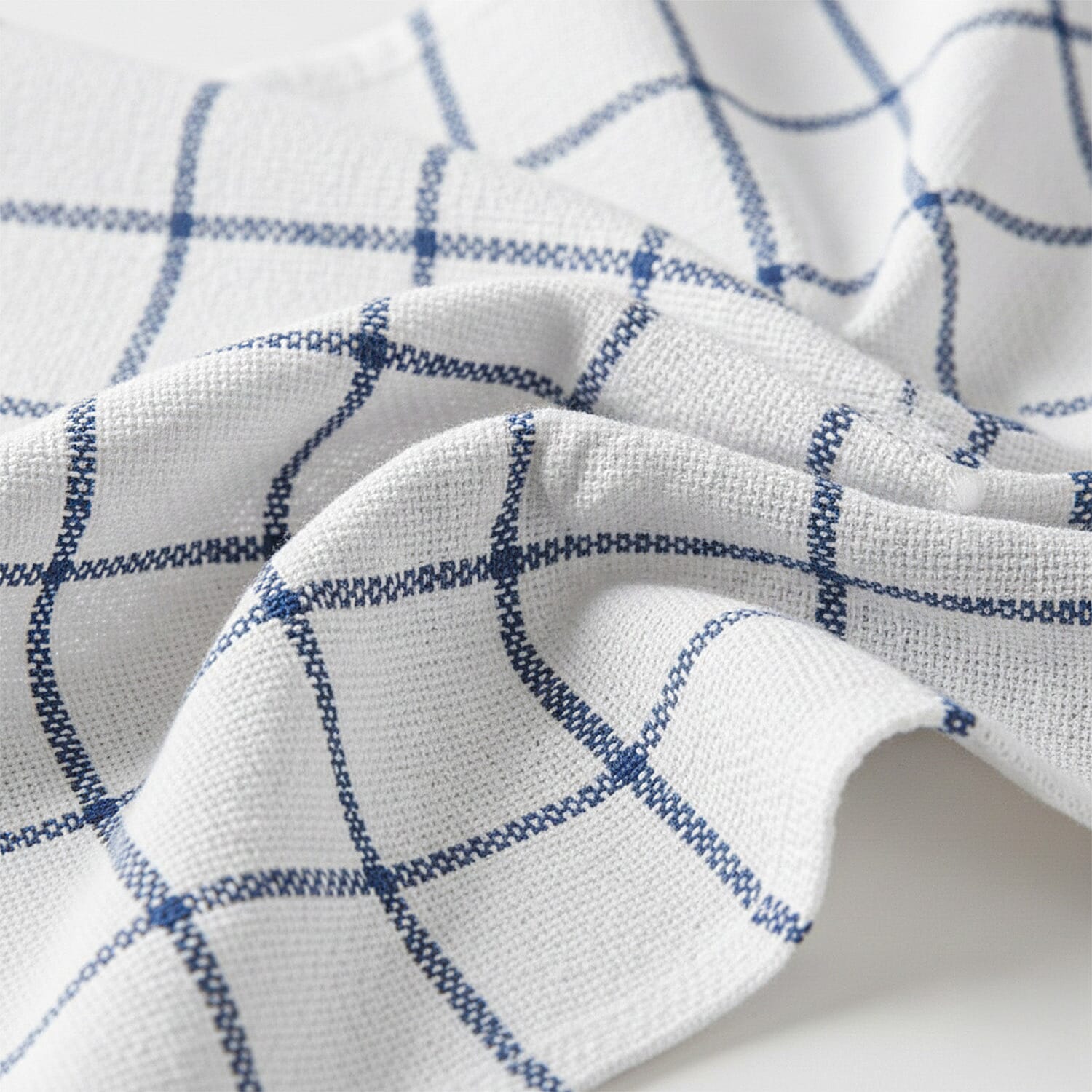 CLOSE OUT DEAL - E-Cloth Dual Sided Kitchen Cloth - White & Blue Lines