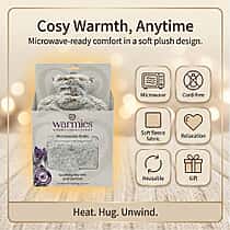 WARMIES Marshmallow Microwavable Hot Water Bottle - Beige