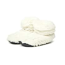 WARMIES Marshmallow Microwavable Luxury Boots (One Size) - Cream