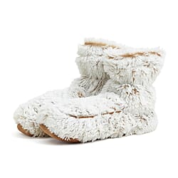 WARMIES Marshmallow Microwavable Luxury Boots (One Size) - Beige