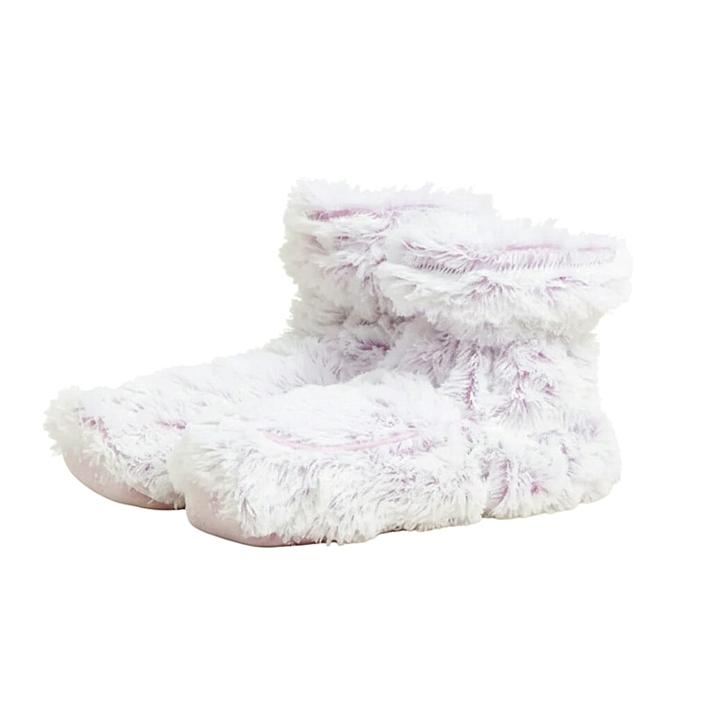 WARMIES Marshmallow Microwavable Luxury Boots (One Size) - Pink