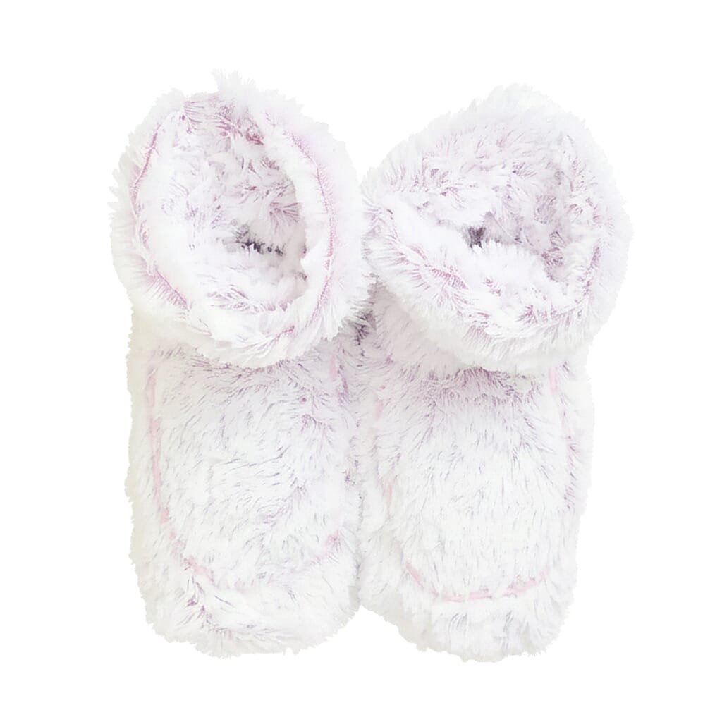 WARMIES Marshmallow Microwavable Luxury Boots (One Size) - Pink