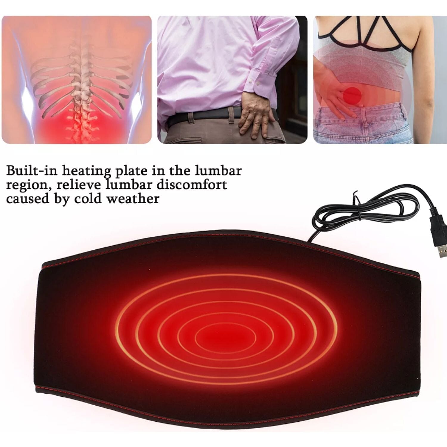 "Infrared Waist Belt Set Include USB Cable"