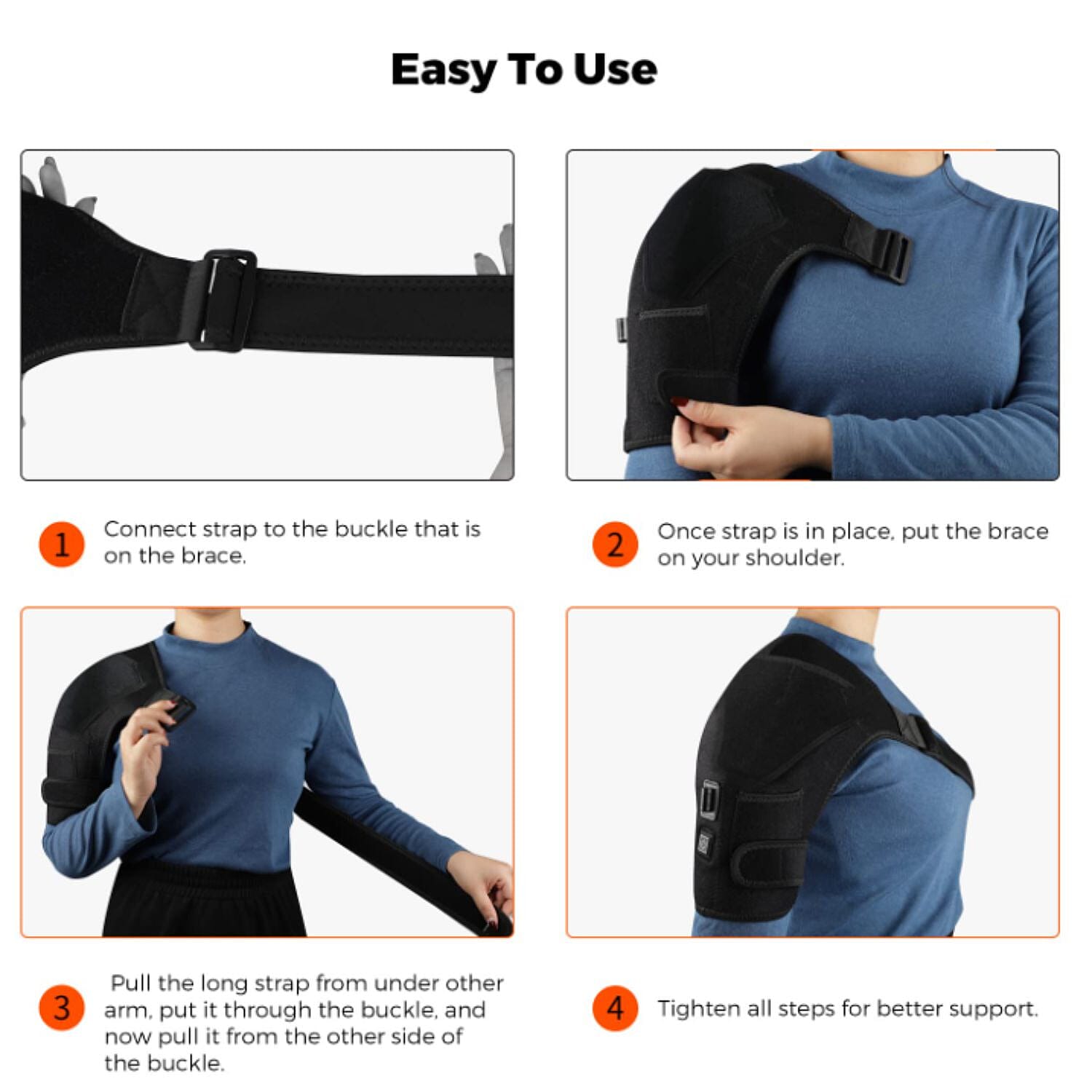 "Infrared Shoulder Saver Set Include USB Cable"