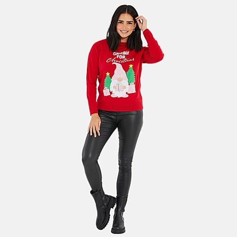 Threadbare Acrylic Jumper (Size - 12) - Pink