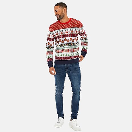 Threadbare Acrylic Jumper (Size - 12) - Multi Color