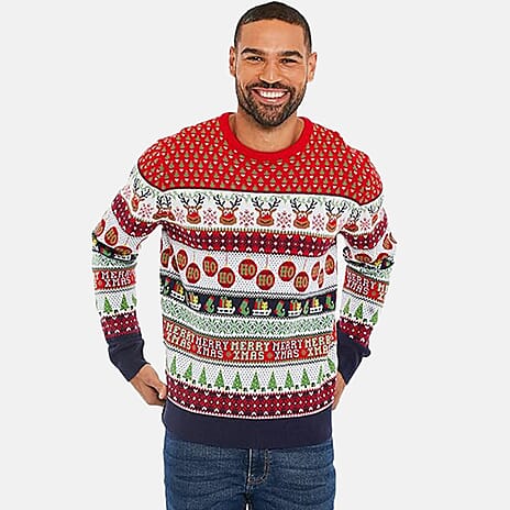 Threadbare Acrylic Jumper (Size - 16) - Multi Color