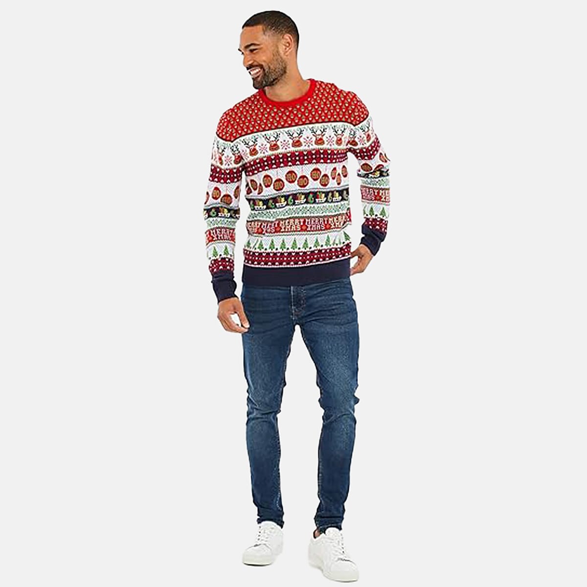 Threadbare Acrylic Jumper (Size - 16) - Multi Color