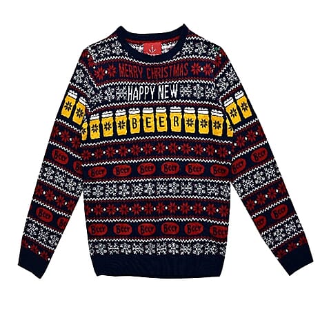 Threadbare Acrylic Jumper (Size - 16) - Navy