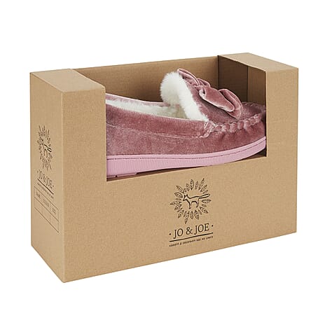 Jo & Joe Ladies Slipper (Size - 4) - Pink