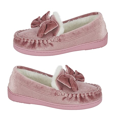 Jo & Joe Ladies Slipper (Size - 5) - Pink