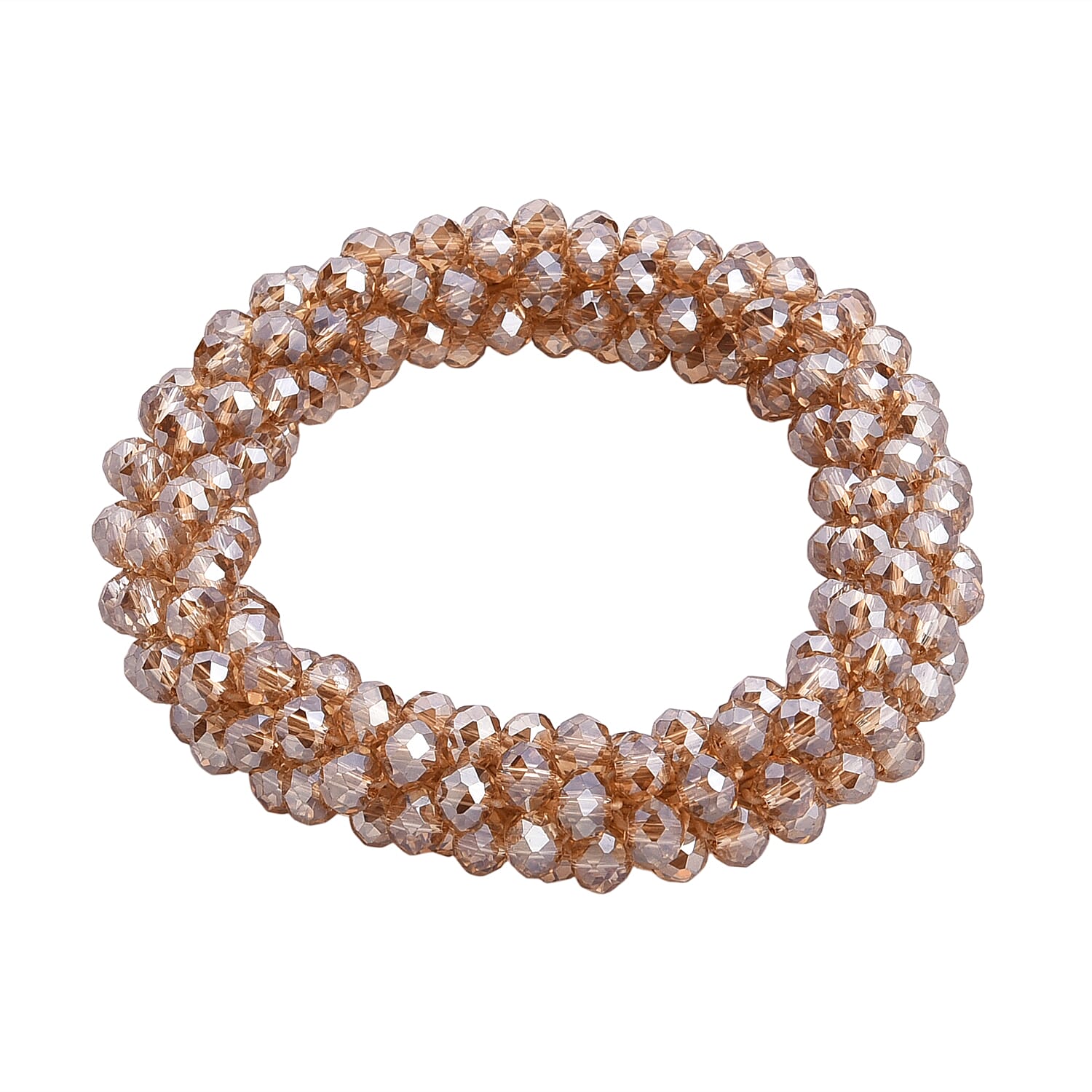 Champagne Crystal Stone Bracelet  0.010  Ct.