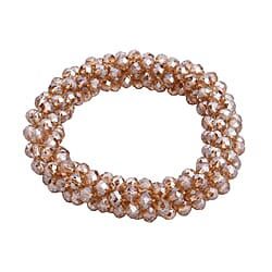 Magic Colour Crystal Stretchable Bracelet (Size - 7 to 7.5)