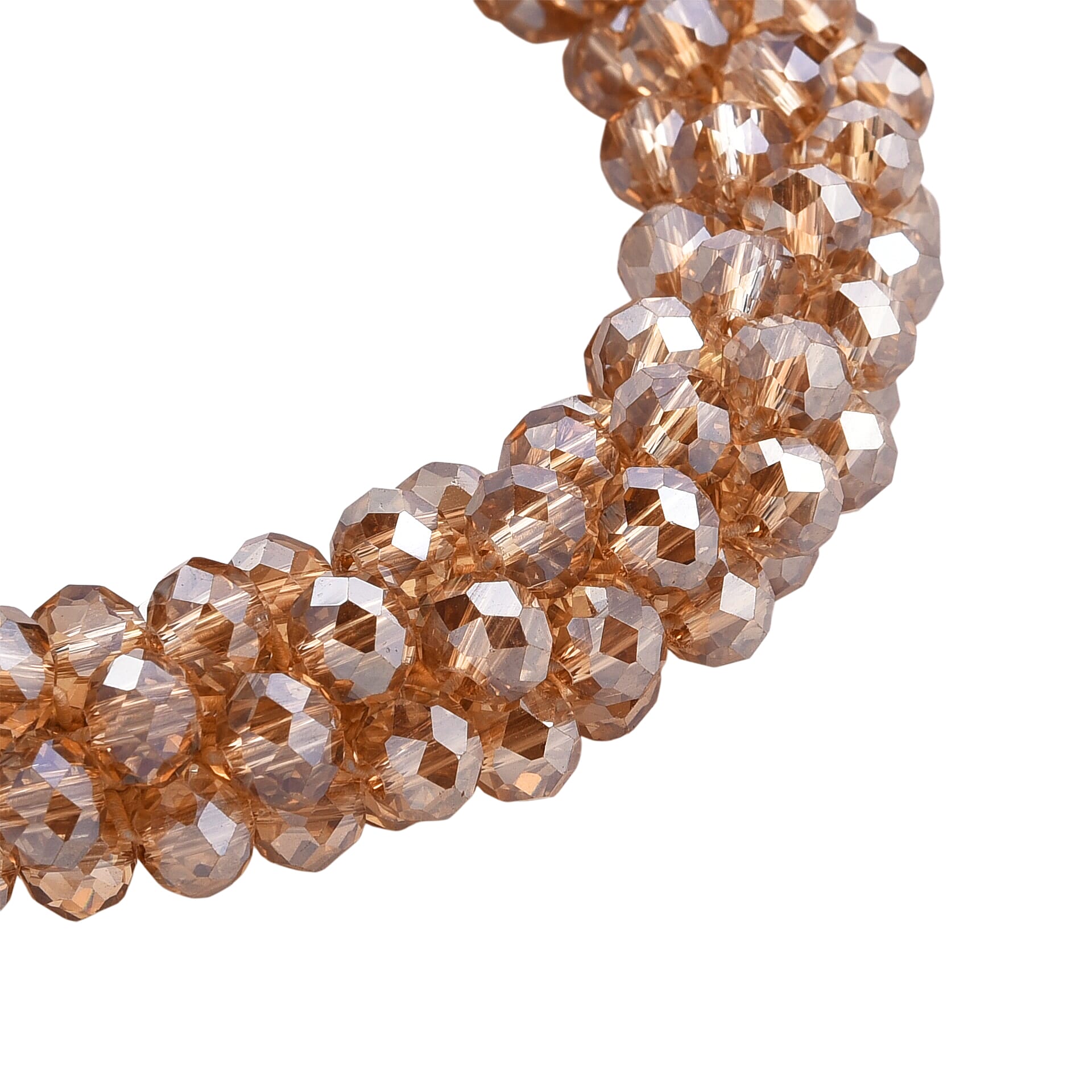 Champagne Crystal Stone Bracelet  0.010  Ct.