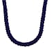 Blue Crystal Fancy Necklace (Size - 20)  0.010  Ct.
