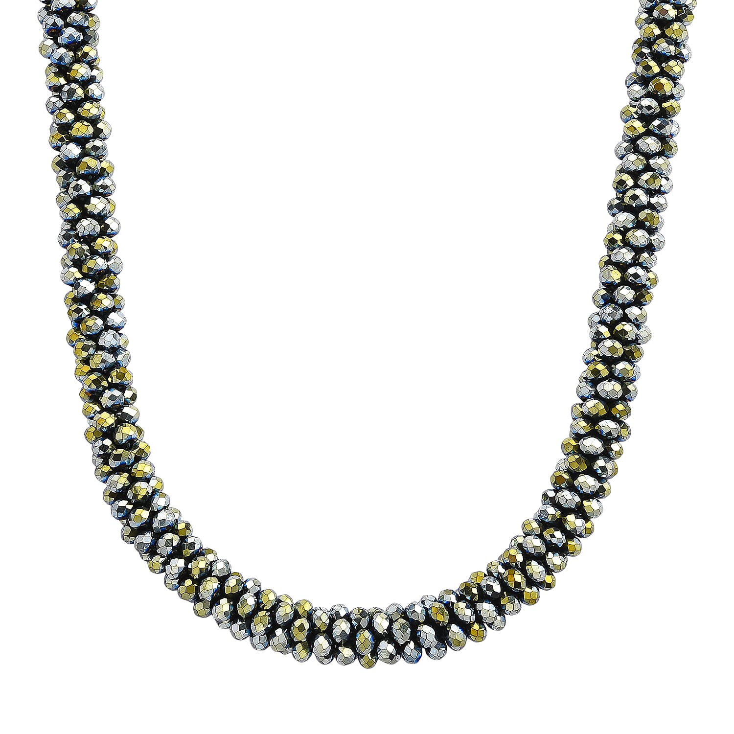 Magic Color Crystal Fancy Necklace (Size - 20)  0.010  Ct.