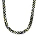 Blue Crystal Fancy Necklace (Size - 20)  0.010  Ct.