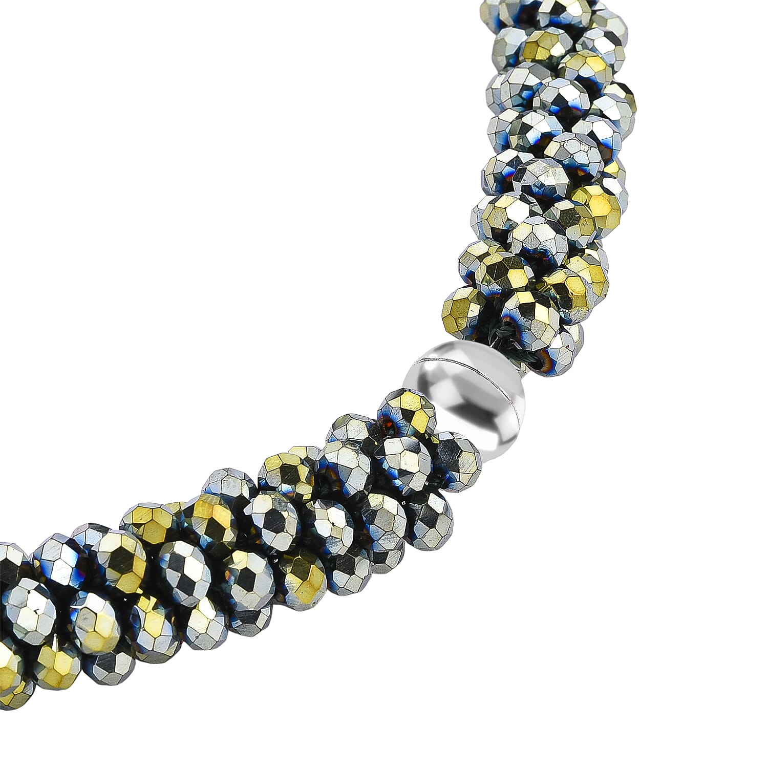 Magic Color Crystal Fancy Necklace (Size - 20)  0.010  Ct.