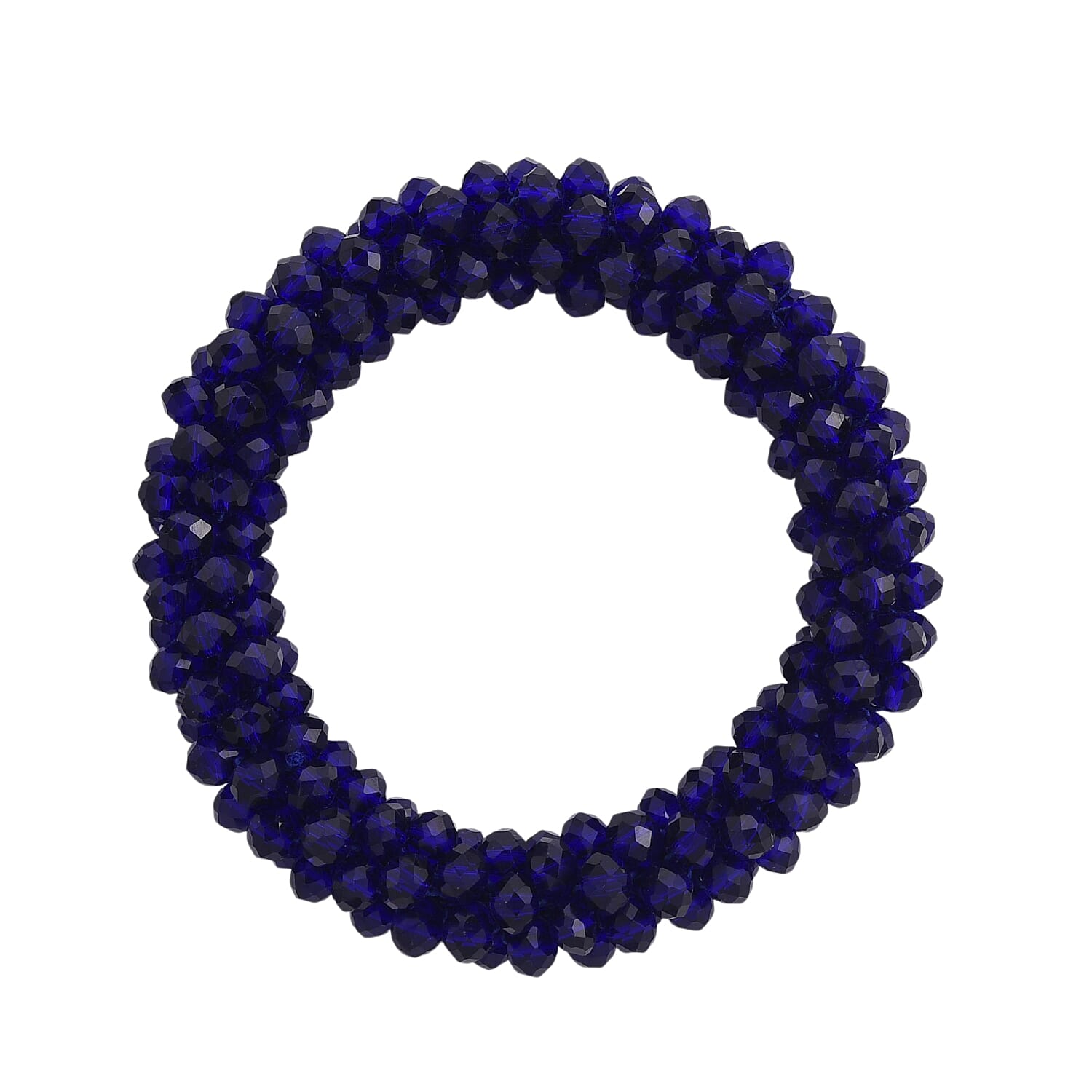 Blue Crystal Stone Bracelet  0.010  Ct.