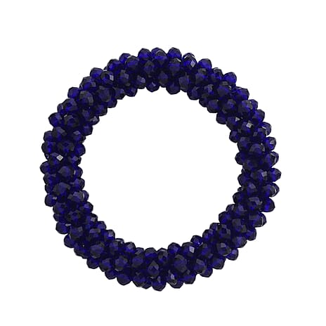 Blue Crystal Stone Bracelet  0.010  Ct.