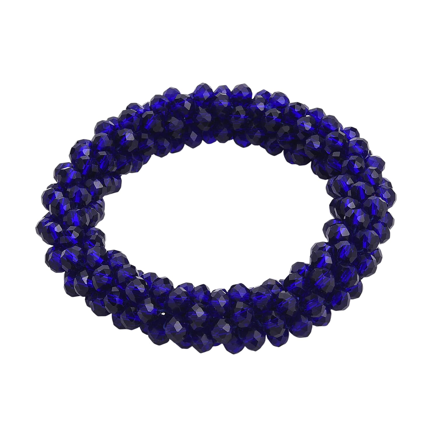 Blue Crystal Stone Bracelet  0.010  Ct.
