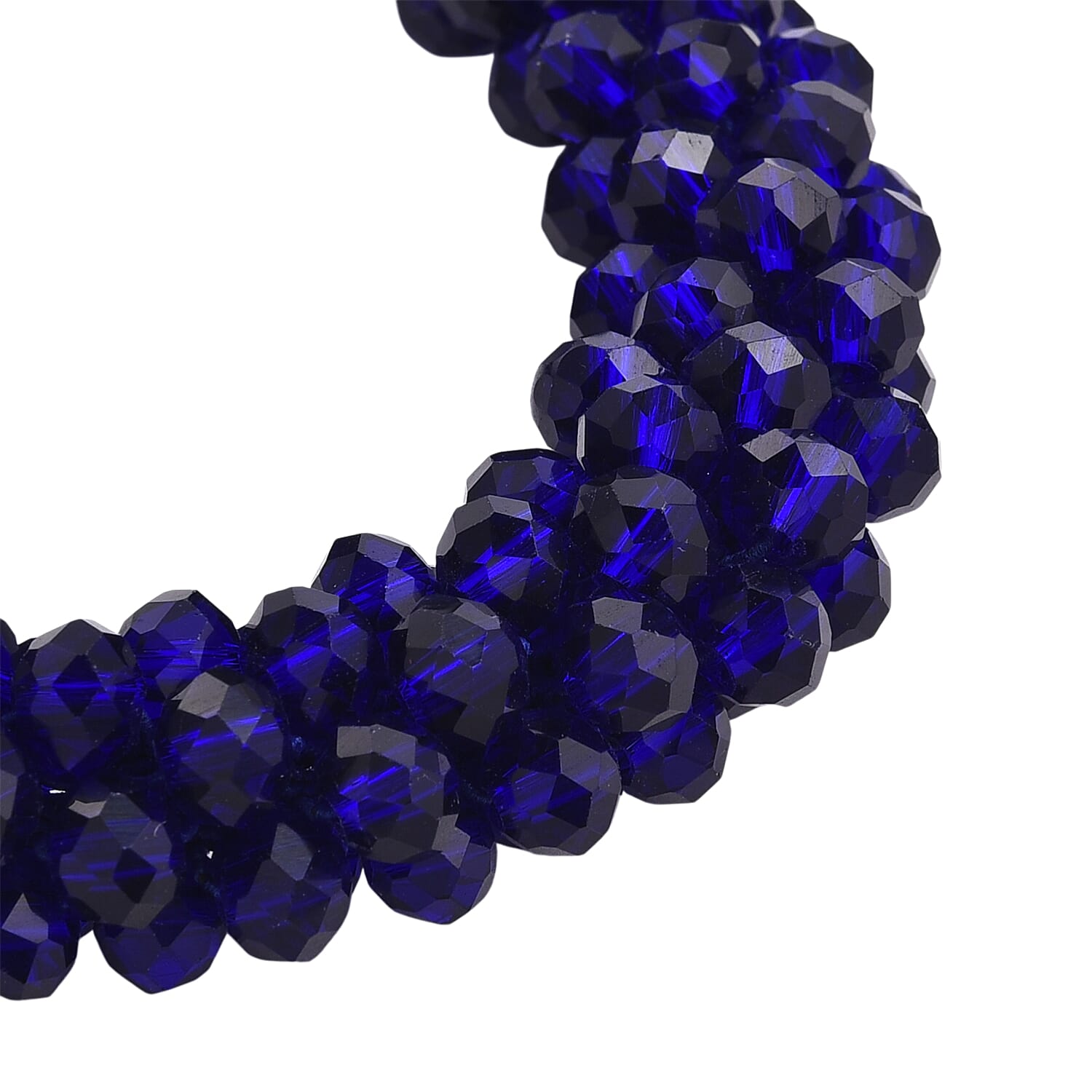 Blue Crystal Stone Bracelet  0.010  Ct.