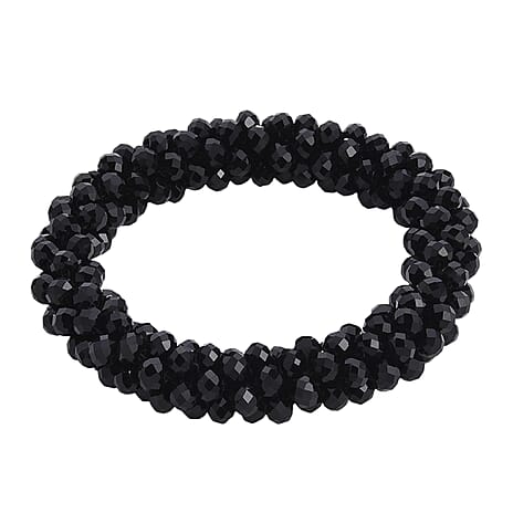 Black Crystal Stone Bracelet  0.010  Ct.