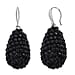 Grey Crystal Dangling Earring  0.010  Ct.