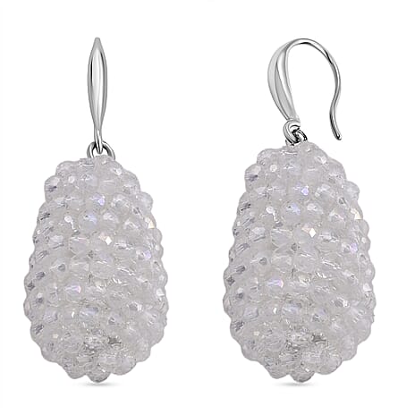 Mystic White Crystal Dangling Earring