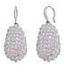 Grey Crystal Dangling Earring  0.010  Ct.