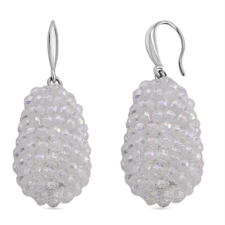 Mystic White Crystal Dangling Earring Mystic White Crystal Dangling Earring