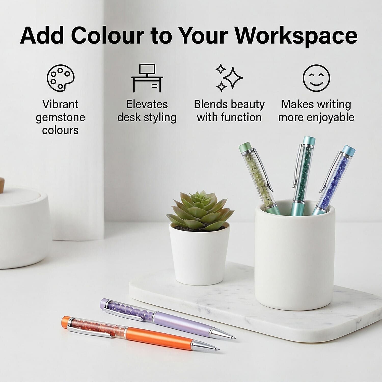 LIVMORE Pen and Pencil (Size - One Size) - Multi Color & Blue