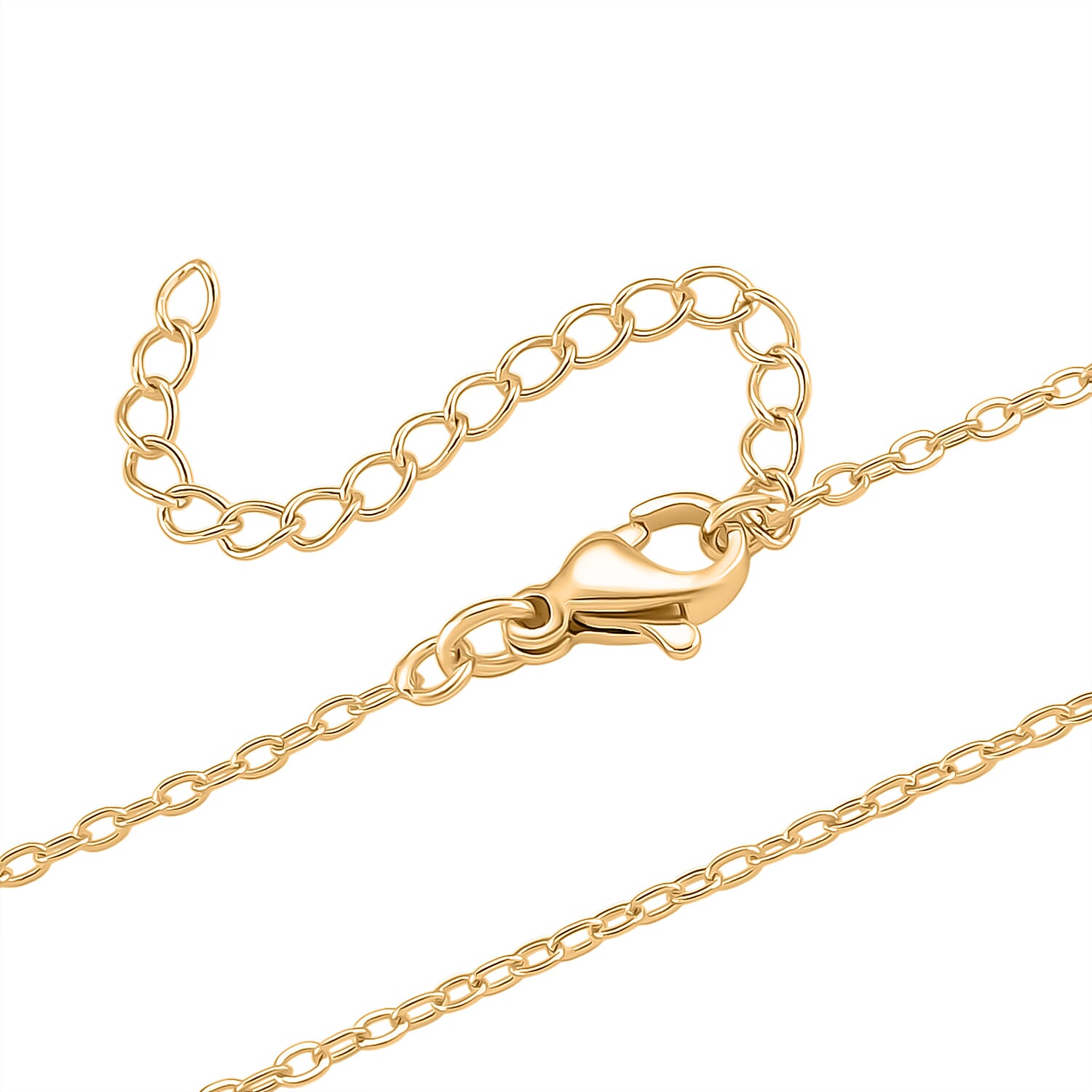 Fancy Necklace (Size - 20) Pure Yellow Brass