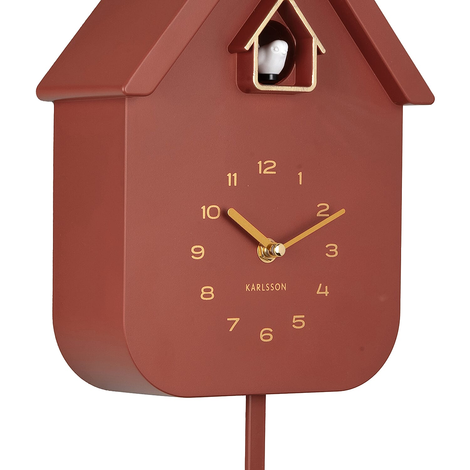 BLACK FRIDAY LAUNCH 2025 - UK First Time Launch Karlsson-Cuckoo Wall Clock - Wine