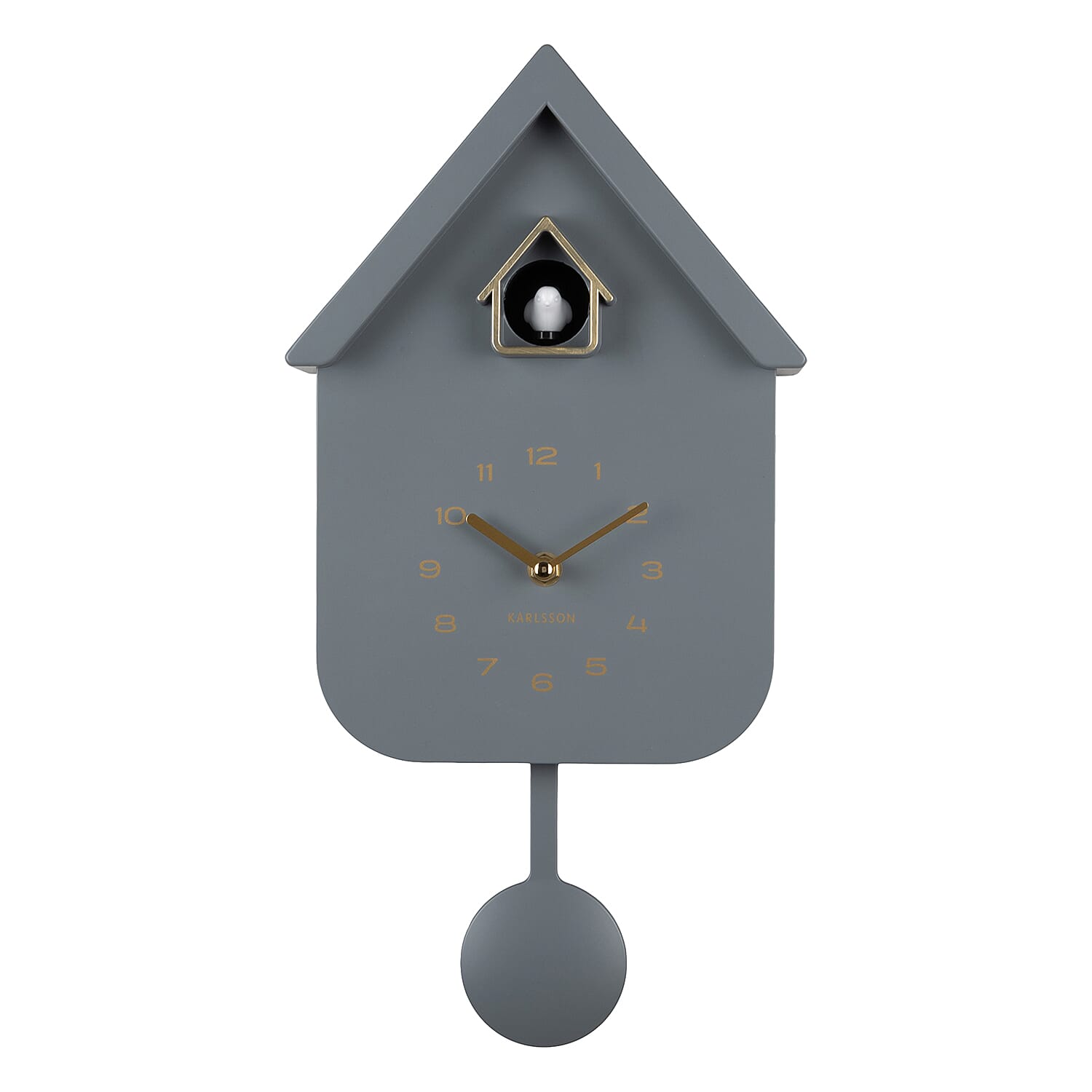 Cuckoo Wall Clock - Grey
