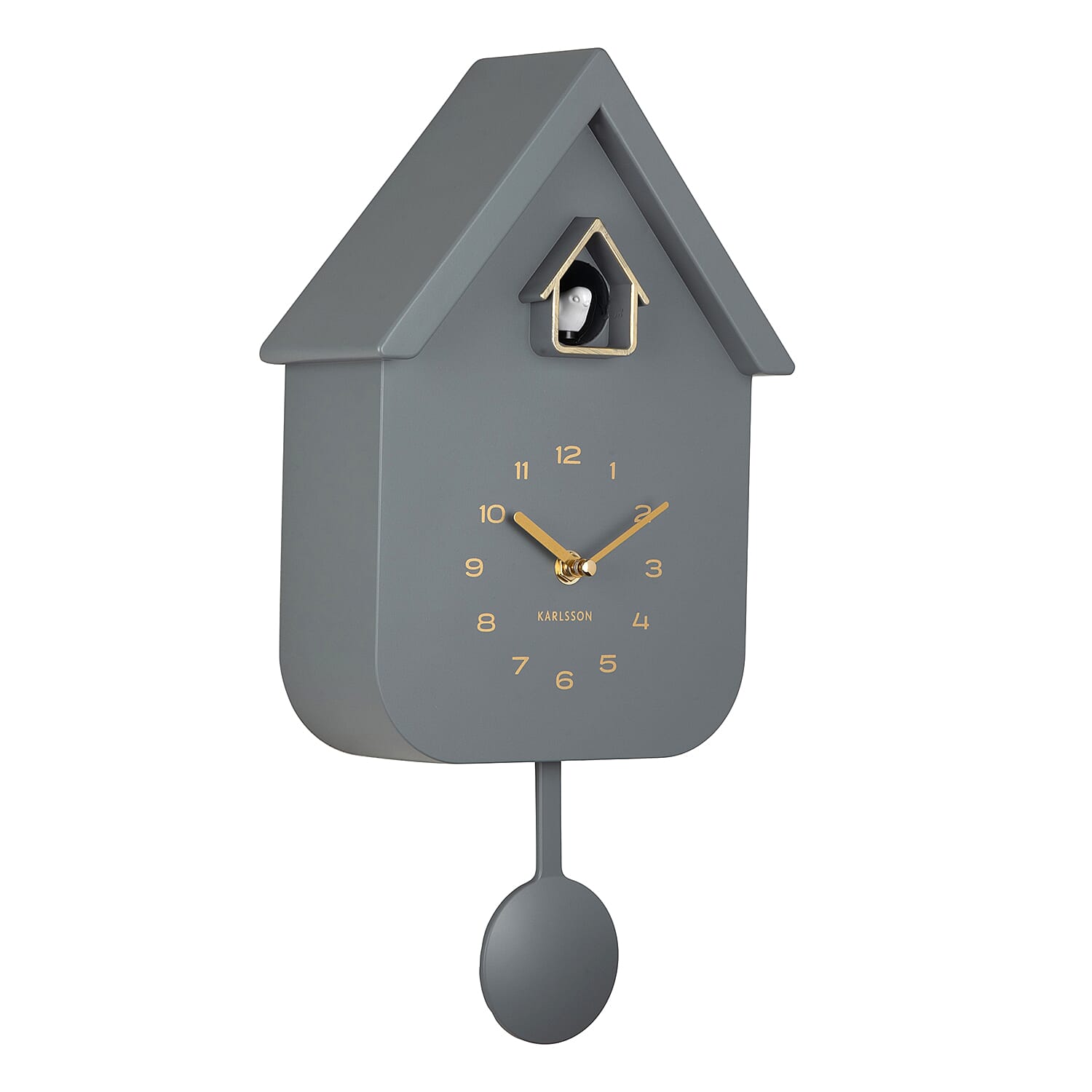 Cuckoo Wall Clock - Grey