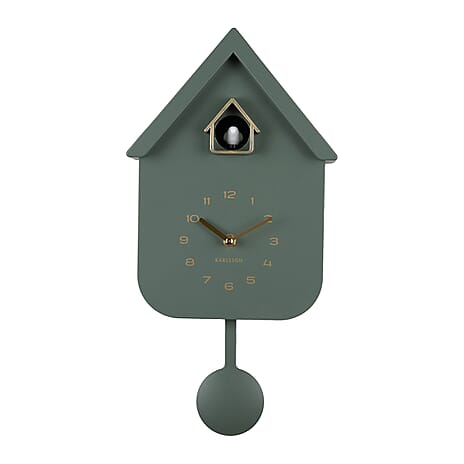Cuckoo Wall Clock - Jungle Green