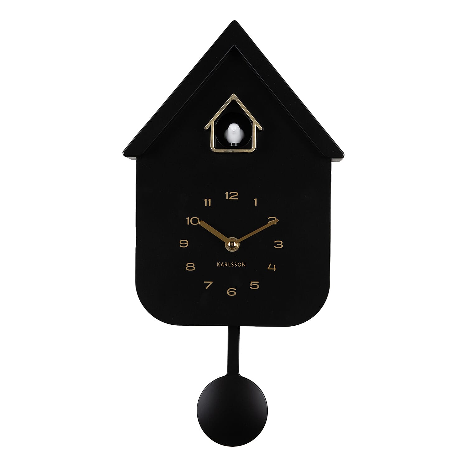 Cuckoo Wall Clock - Black